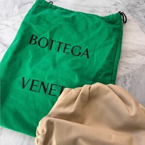 Bottega Veneta Tan Clutch Soft Leather Wristlet